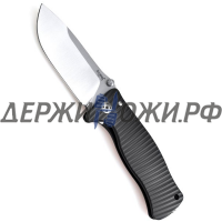 Нож SR-1 Aluminium Black Frame Satin Blade Lion Steel складной L/SR1A BS